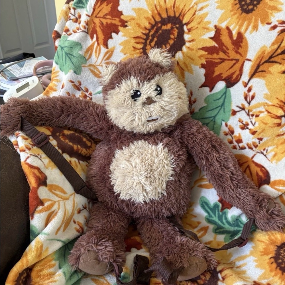 Disney Ewok Plush Character Backpack